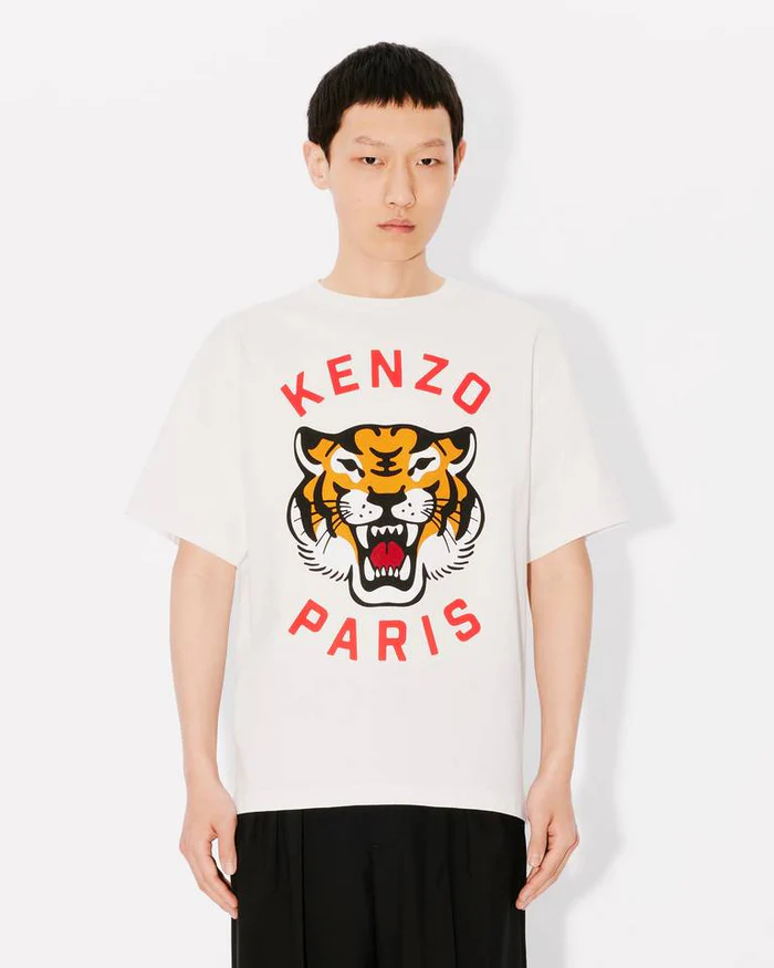 Kenzo Lucky Tiger Relaxed T-shirt White
