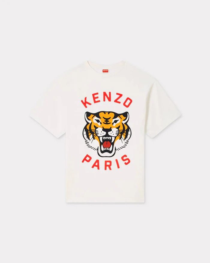 Kenzo Lucky Tiger Relaxed T-shirt White