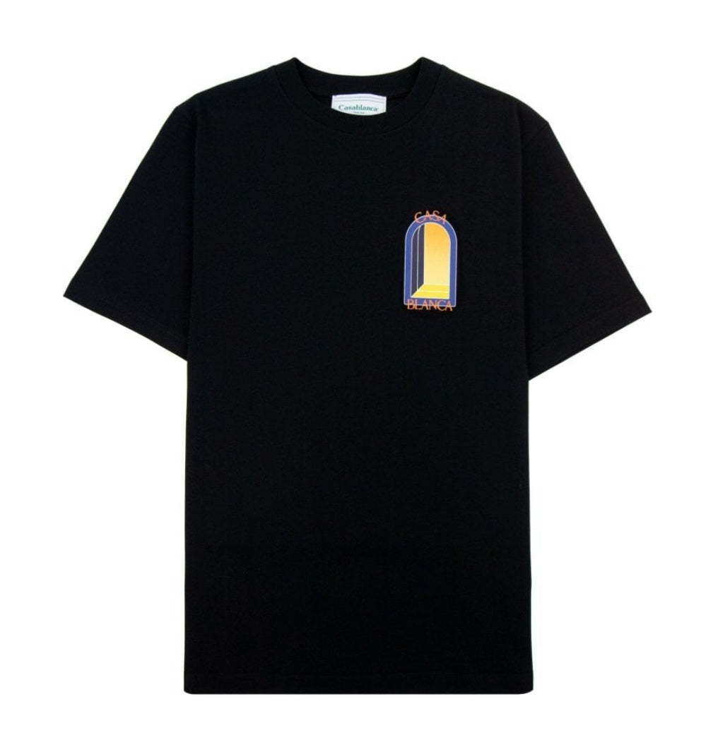Casablanca Mirror T Shirt Black