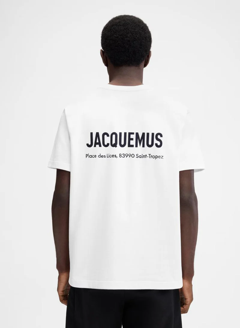 Jacquemus Saint Tropez Place des Lices Address T Shirt